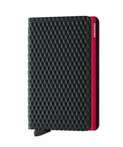 Secrid - Slimwallet Cubic Black Red