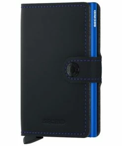Secrid - Miniwallet Matte Black & Blue
