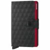 Secrid - Miniwallet Optical Black/Red