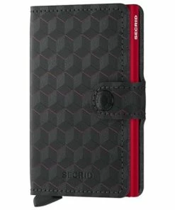 Secrid - Miniwallet Optical Black/Red