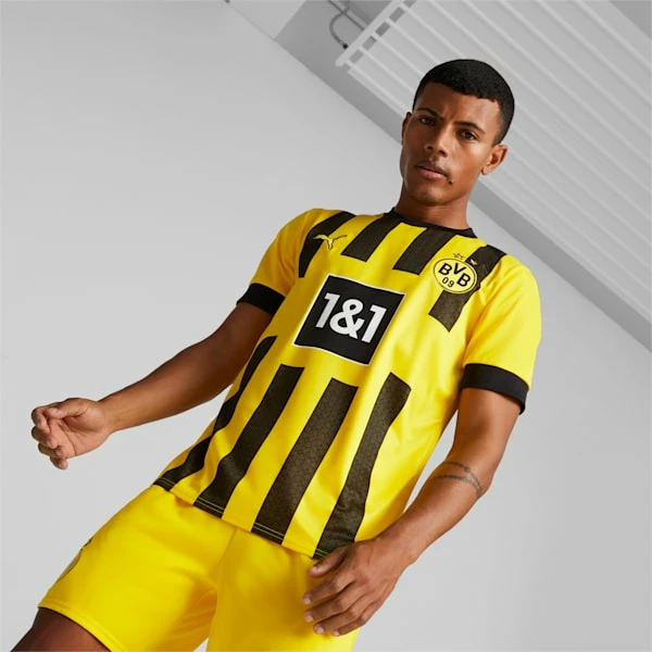 Puma Borussia Dortmund Home '22/'23 Men's Replica Jersey 1 Puma Borussia Dortmund Home '22/'23 Men's Replica Jersey