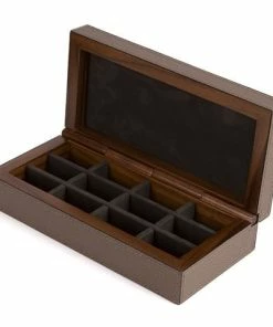 Giobagnara - Jeff Cufflinks Box Smoke