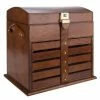 Rossini Leather - Large 6 Rack Leather Jewellery Box