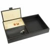 Redd Leather - Open Leather Tray Black