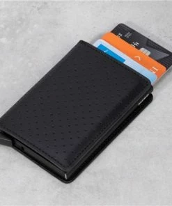 Secrid - Slimwallet Perforated Black