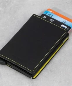 Secrid - Slimwallet Matte Black & Yellow