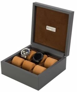 Renzo Romagnoli Renzo - Watch Box For Six Watches Grey