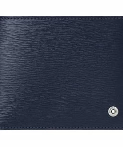 MONTBLANC - 4810 Westside Wallet 6cc Blue