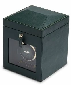 Wolf Designs Wolf - British Racing Green Watch Single Winder