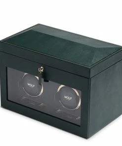 Wolf Designs Wolf - British Racing Green Watch Double Winder