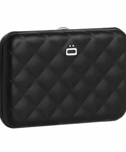 Ogon Designs Ogon - Quilted Aluminium Wallet Black
