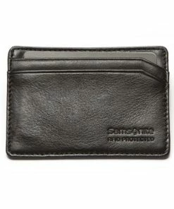 Samsonite - Business Leather Wallet Credit Card Holder Black