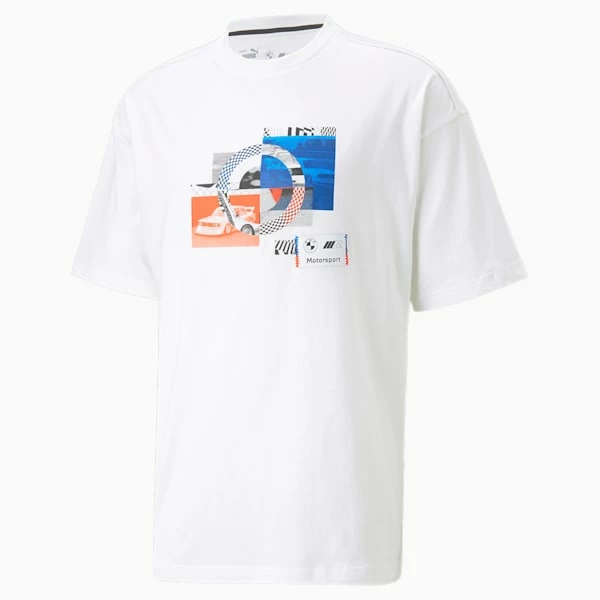 Puma BMW M Motorsport Men's Statement Car Graphic Tee 6 Puma BMW M Motorsport Men's Statement Car Graphic Tee - Image 6