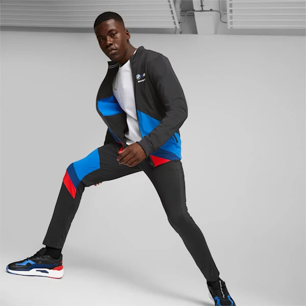 Puma BMW M Motorsport Slim Fit Men's Track Jacket 3 Puma BMW M Motorsport Slim Fit Men's Track Jacket - Image 3