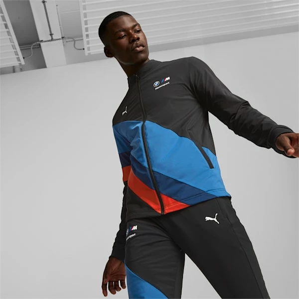 Puma BMW M Motorsport Slim Fit Men's Track Jacket 1 Puma BMW M Motorsport Slim Fit Men's Track Jacket