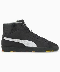 Classics Black Fives Suede Men's Sneakers -puma-sale Black Fives Suede Mens Sneakers 4