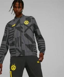 Puma Borussia Dortmund Soccer Men's Prematch Jacket