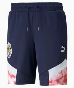 Puma Chivas Iconic MCS Mesh Men's Soccer Shorts -puma-sale Chivas Iconic MCS Mesh Mens Soccer Shorts 3