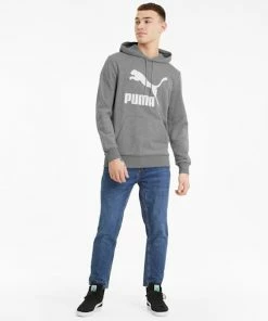 Puma Classics French Terry Logo Men's Hoodie -puma-sale Classics French Terry Logo Mens Hoodie 12