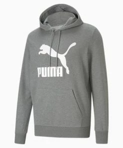 Puma Classics French Terry Logo Men's Hoodie -puma-sale Classics French Terry Logo Mens Hoodie 13