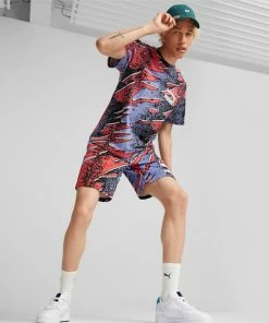 Puma Fandom Printed Men's Shorts -puma-sale Fandom Printed Mens Shorts 2