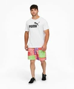 Puma Not From Here Paisley Printed Men's Basketball Shorts -puma-sale Not From Here Paisley Printed Mens Basketball Shorts 2