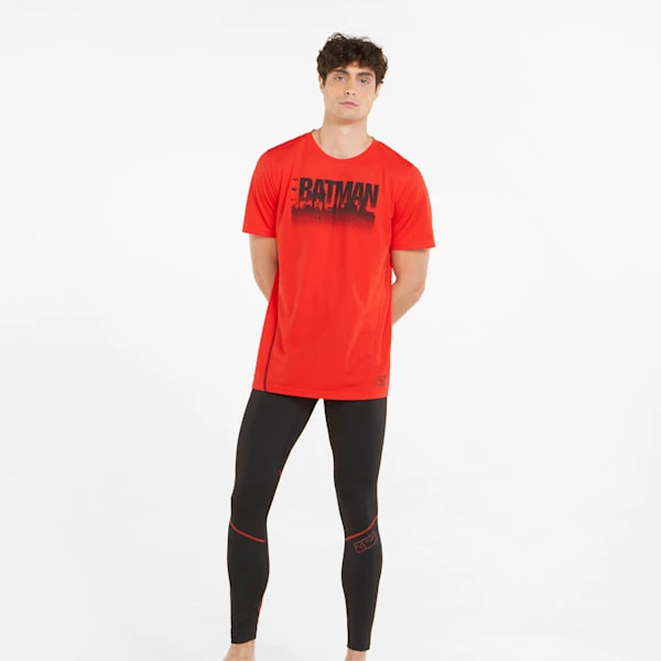 PUMA X BATMAN Perforated Men's Training Tee 3 PUMA X BATMAN Perforated Men's Training Tee - Image 3