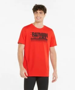 PUMA X BATMAN Perforated Men's Training Tee