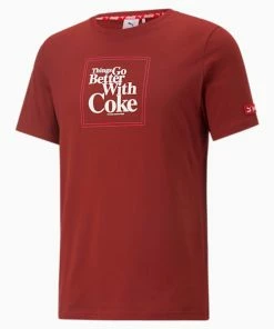 PUMA X COCA-COLA Men's Graphic Tee 11 PUMA X COCA-COLA Men's Graphic Tee -puma-sale PUMA x COCA COLA Mens Graphic Tee 11