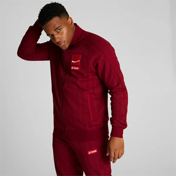 PUMA X COCA-COLA Men's T7 Track Jacket 2 PUMA X COCA-COLA Men's T7 Track Jacket - Image 2