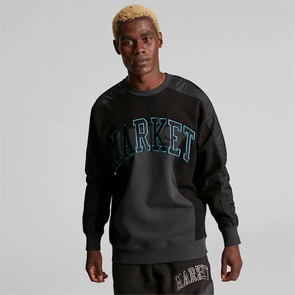 PUMA X MARKET Men's Relaxed Crew Neck Top 2 PUMA X MARKET Men's Relaxed Crew Neck Top - Image 2