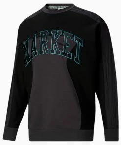 PUMA X MARKET Men's Relaxed Crew Neck Top 9 PUMA X MARKET Men's Relaxed Crew Neck Top -puma-sale PUMA x MARKET Mens Relaxed Crew Neck Top 3