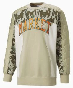 PUMA X MARKET Men's Relaxed Crew Neck Top -puma-sale PUMA x MARKET Mens Relaxed Crew Neck Top 9