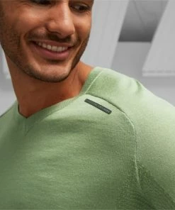 Puma Porsche Design EvoKNIT Men's V-Neck Sweatshirt -puma-sale Porsche Design EvoKNIT Mens V Neck Sweatshirt 10