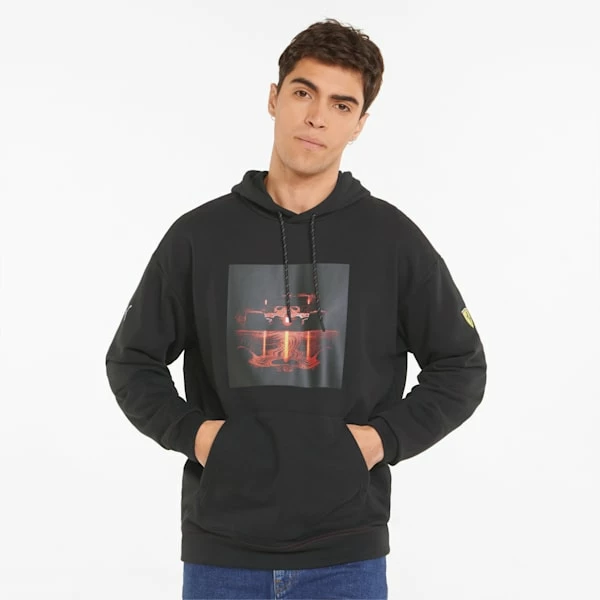 Puma Scuderia Ferrari Nightride Men's Hoodie 1 Puma Scuderia Ferrari Nightride Men's Hoodie
