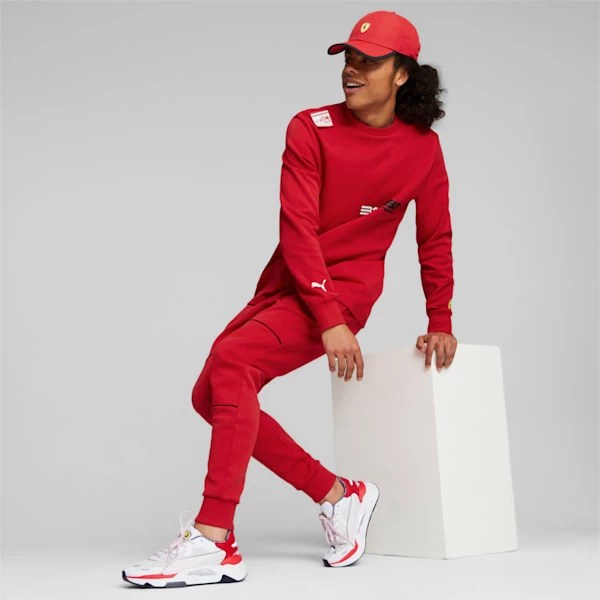 Puma Scuderia Ferrari Race Closed Cuff Men's Motorsport Sweatpants 3 Puma Scuderia Ferrari Race Closed Cuff Men's Motorsport Sweatpants - Image 3