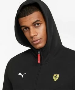 Puma Scuderia Ferrari Race Hooded Men's Sweat Jacket -puma-sale Scuderia Ferrari Race Hooded Mens Sweat Jacket 3