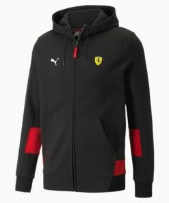 Puma Scuderia Ferrari Race Hooded Men's Sweat Jacket -puma-sale Scuderia Ferrari Race Hooded Mens Sweat Jacket 5