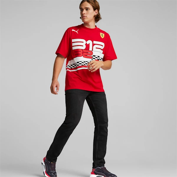 Puma Scuderia Ferrari Race Men's Statement Tee 5 Puma Scuderia Ferrari Race Men's Statement Tee - Image 5