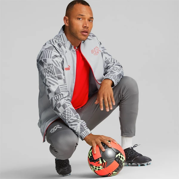 Puma Switzerland Soccer Men's Prematch Jacket 3 Puma Switzerland Soccer Men's Prematch Jacket - Image 3