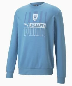 Puma Uruguay Soccer FtblCore Men's Crewneck Sweatshirt